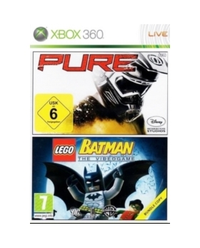 Pure et Lego Batman XBOX 360 AVEC NOTICE 