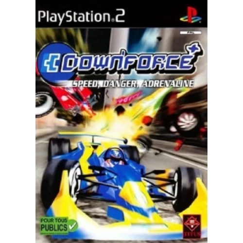 Jeu Ps2 Downforce Speed Danger Adrenaline PS2 AVEC NOTICE 