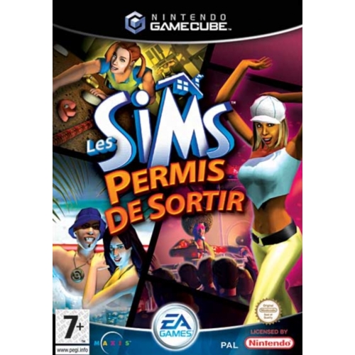 Les Sims Permis de Sortir GAMECUBE SANS NOTICE 