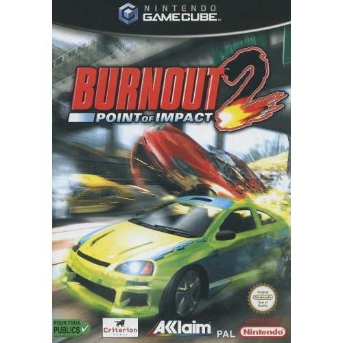 Burnout 2 : Point of Impact - GameCube AVEC NOTICE 