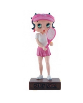 FIGURINE BETTY BOOP JOUEUSE DE TENNIS 