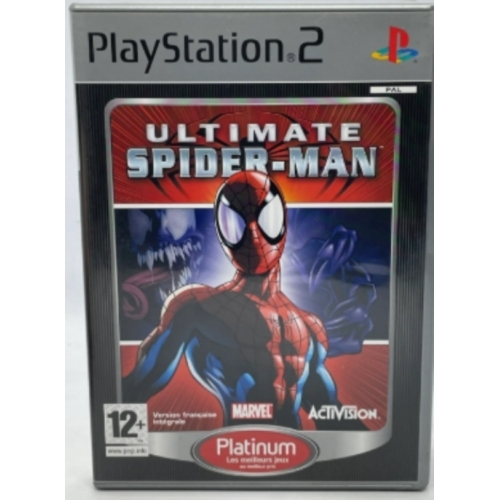 ULTIMATE SPIDER-MAN PS2 PLATINUM SANS NOTICE 