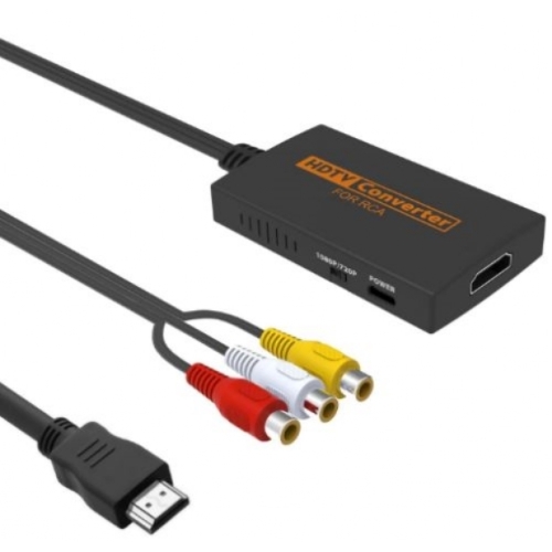 CONVERTISSEUR AV VERS HDMI MULTIPLATEFORME(RETRO GAMING, DVD..)