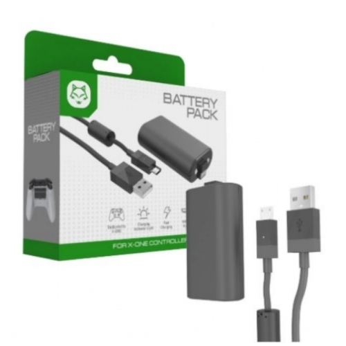 TOPWOLF PACK BATTERIE AVEC CABLE DE RECHARGEMENT  POUR MANETTE XBOX ONE/ONE S