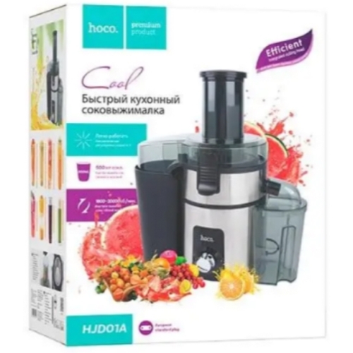 Extracteur de jus de 500 ml + récipient à pulpe de 1000 ml, 3 vitesses 400Watts HOCO HJD01A