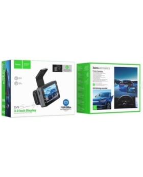 DASHCAM avec écran 1.5'  (720P) Carte mémoire jusqu'a 64GO non inclus HOCO DV9