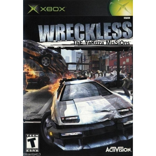 WRECKLESS MISSIO YAKUSAS XBOX SANS NOTICE 