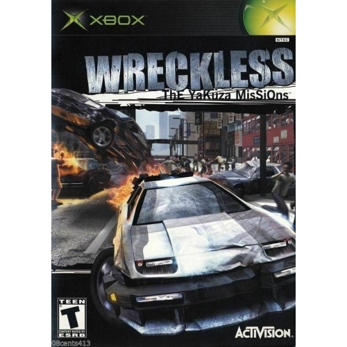 WRECKLESS MISSIO YAKUSAS XBOX SANS NOTICE 