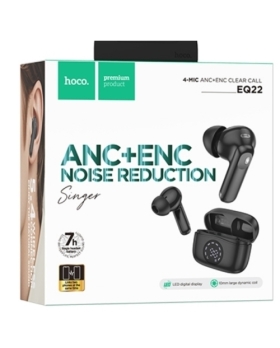 Ecouteur Bluetooth sans fil avec réduction de bruit Autonomie TOTALE:35h HOCO EQ22 