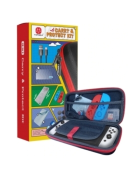KIT PROTECTION NINTENDO SWITCH 12 EN 1 TOPWOLF