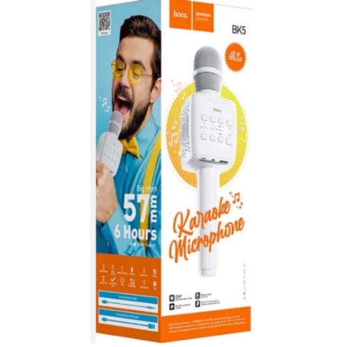Microphone de karaoké Bluetooth/FM/USB HOCO BK5