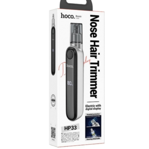 Tondeuse électrique pour poils de nez avec écran HP33