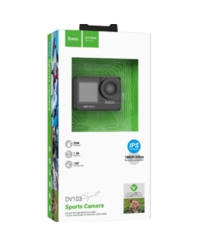 Caméra de sport 2.0 IPS, carte sd:max 64 Go, Wi-Fi, 12 MPX, 900 mAh HOCO DV103