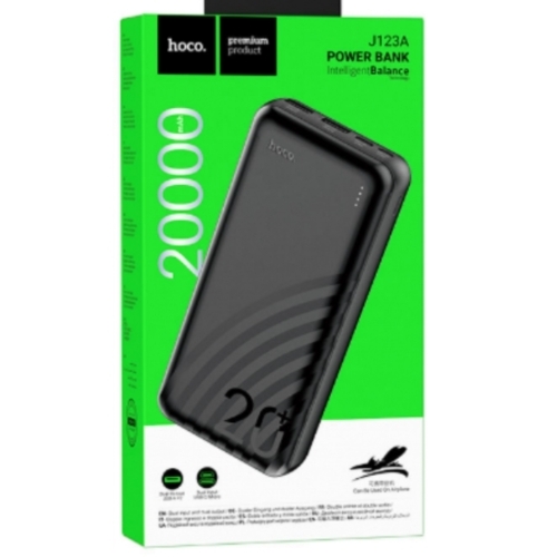 Batterie externe 20 000 mAh  2USB/TYPE-C HOCO J123A 