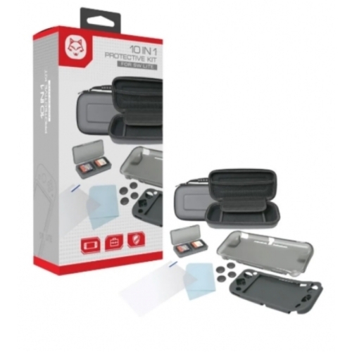 KIT PROTECTION TOPWOLF NINTENDO SWITCH LITE 10 EN 1