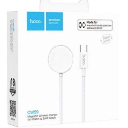 Chargeur sans fil type c pour montre Apple Watch et Samsung  HOCO CW59
