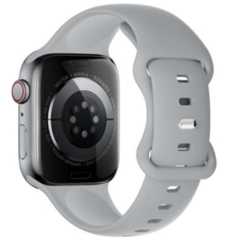 Bracelet en silicone uni pour Apple Watch (38/40/41mm) Blanc 