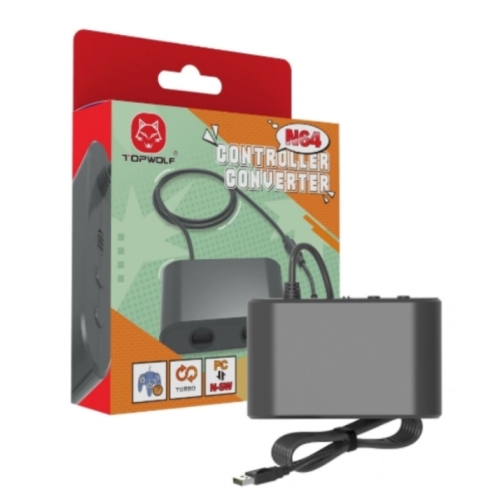 CONVERTISSEUR TOPWOLF USB VERS MANETTE N64 POUR PC