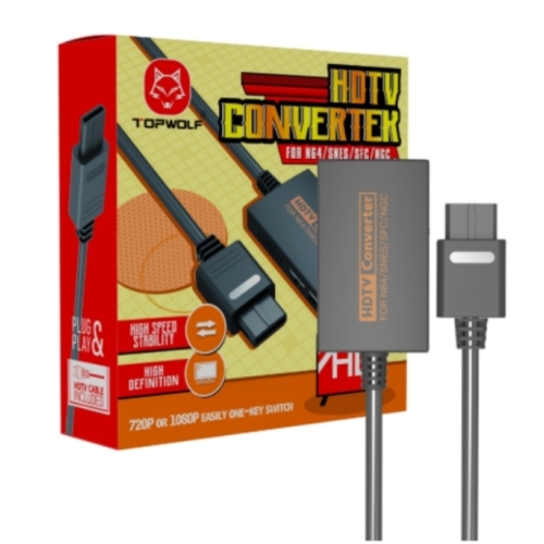CONVERTISSEUR N64/SNES/SFC/GAMECUBE VERS HDMI FULL HD