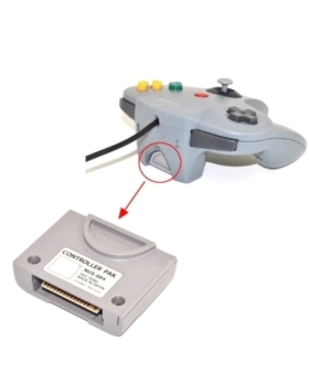 CARTE MEMOIRE COMPATIBLE N64 EXPANSION PAK 128MB