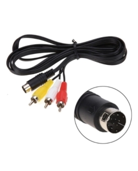 CABLE AV VIDEO GENESIS / MEGA DRIVE 2 OU 3