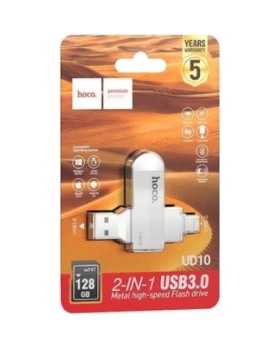 Clé USB + Type C 128GO HOCO UD10