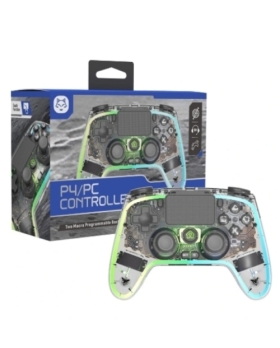 MANETTE SANS FIL TOPWOLF PS4/PS3/PC/SWITCH/ANDROID/IOS AVEC PRISE CASQUE JACK