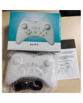 MANETTE BLANCHE COMPATIBLE WII/WII U PRO SANS FIL