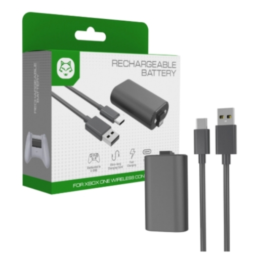 TOPWOLF PACK BATTERIE AVEC CABLE DE RECHARGEMENT  POUR MANETTE XBOX ONE/SERIE S/X