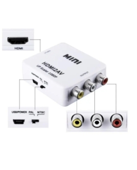 ADAPTATEUR AV VIDEO VERS HDMI FULL HD