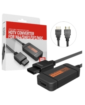 ADAPTATEUR AV VIDEO GAMECUBE/SNES/N64/SFC VERS HDMI + CABLE HDMI INCLUS