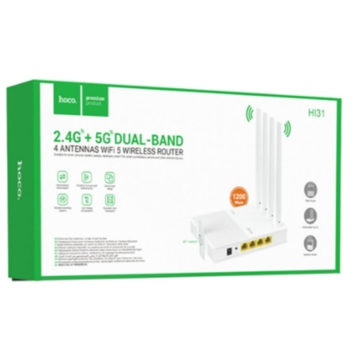 Routeur sans fil HOCO 1200MBPS  HI31 WiFi5 