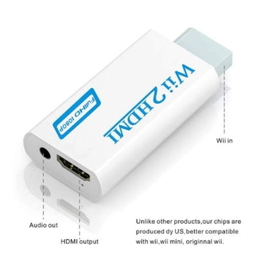 ADAPTATEUR AV VIDEO WII VERS HDMI