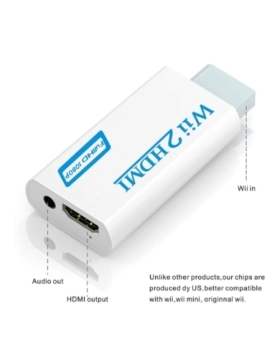 ADAPTATEUR AV VIDEO WII VERS HDMI