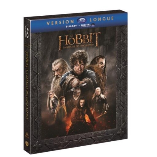 LE HOBBIT: LA BATAILLE DES CINQ ARMEES VERSION LONGUE BLU-RAY