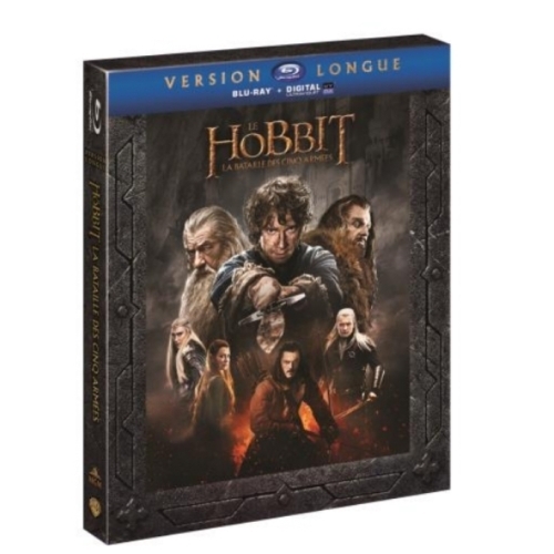 LE HOBBIT: LA BATAILLE DES CINQ ARMEES VERSION LONGUE BLU-RAY