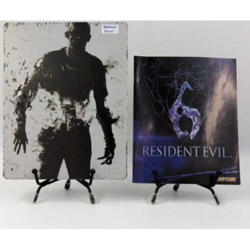 RESIDENT EVIL 6 EDITION STEELBOOK XBOX 360 AVEC NOTICE 