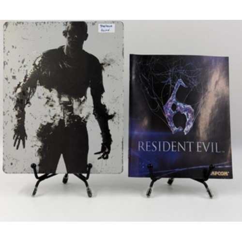 RESIDENT EVIL 6 EDITION STEELBOOK XBOX 360 AVEC NOTICE 