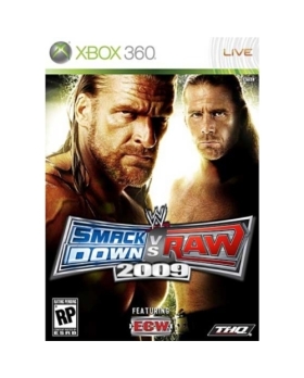 WWE Smackdown vs Raw 2009 XBOX 360 SANS NOTICE 