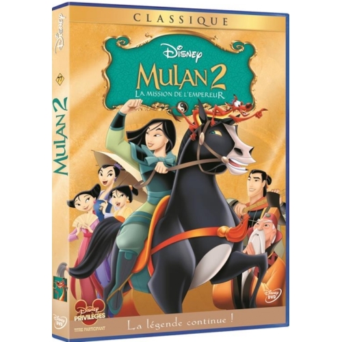Mulan 2 La mission de l'empereur DVD 