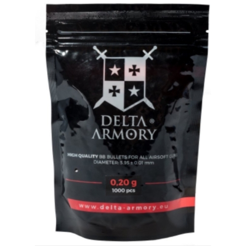BILLES  Delta Armory 0,20g 1000pcs Blanc