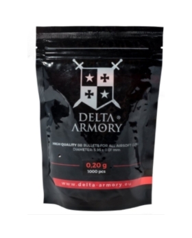 BILLES  Delta Armory 0,20g 1000pcs Blanc