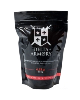 BILLES BLANCHE Airsoft  Delta Armory 0,25g 0,5kg