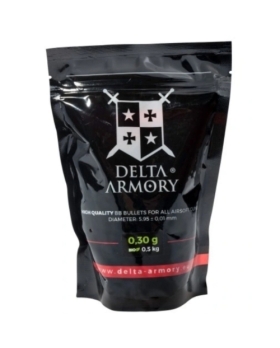 BILLES BLANCHE BIO Delta Armory Airsoft  0,30g 0,5kg