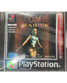 TOMB RADIER EIDOS CLASSIC EDITION PS1 AVEC NOTICE  