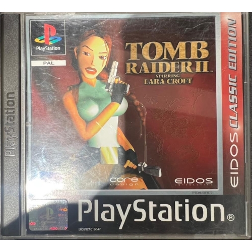 TOMB RAIDER II EIDOS CLASSIC EDITION PS1 SANS NOTICE 