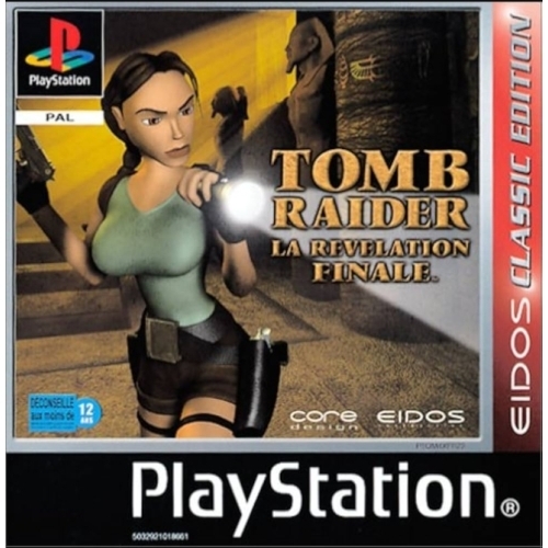 TOMB RAIDER LA REVANCHE FINALE EIDOS CLASSIC EDITION PS1 AVEC NOTICE 