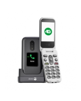 Téléphone portable à touche Doro 2880 2,8" 4G appareil photo Noir Neuf