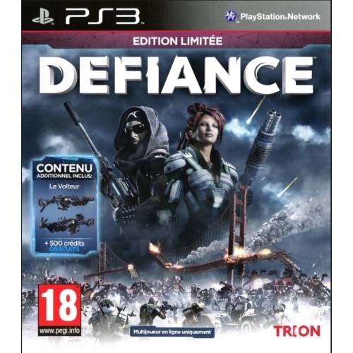 Defiance Edition Limitée Jeu PS3 SANS NOTICE