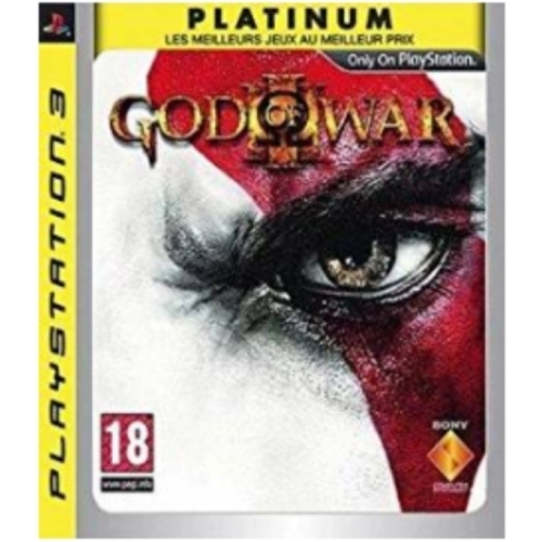 God of War 3 (God of War III) Platinum avec notice PS3